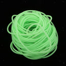 3pcs/set Soft Plastic Saltwater Night Fishing Luminous Tube Glow in Dark Tubing