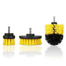 3pcs Eletric Drill Brush Tile Grout Power Scrubber Cleaning Tub Cleaner Com