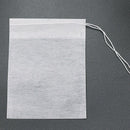 100 Pack Disposable Tea Filter Bag Empty Tea Bags Drawstring Loose Tea Bag,