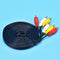 Triple 3 RCA Phono Male Plug to Plug Audio Composite Video AV Cable TV Lead,a