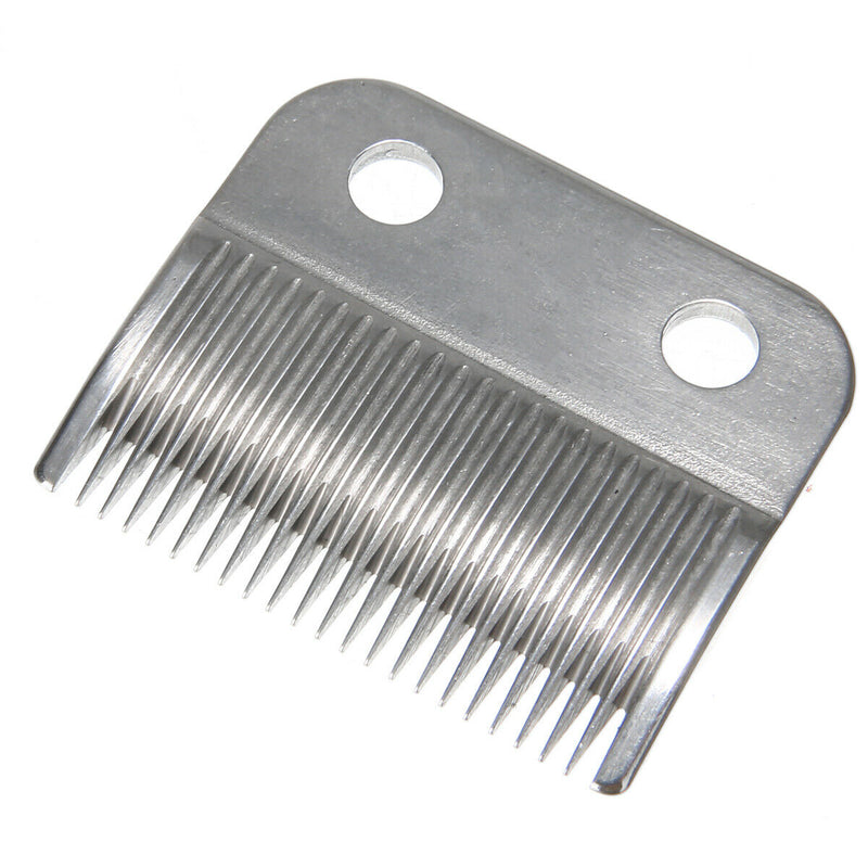 2pcs Ceramic Blade Cutter + Metal Bottom Replacement For Wahl Shear Clipper