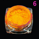 Neon Pigment Nail Powder Dust  Nail Glitter Gradient Glitter Iridescent Acrylic