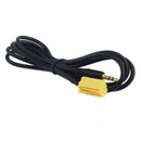High Quality Car Accessory 6Pin to 3.5mm AUX Stereo Audio Line Input Cable