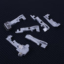 6pcs Overlock Presser Foot Set Kit fit for Singer 14SH654 14CG754 Yamata Serger