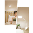 Flexible Desk Lamps 18-LED 3 Dimming Gears for Living Room Rechargeable