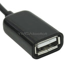 High Quality Android Phone Micro USB Host OTG Adapter Cable Black Durable Hot