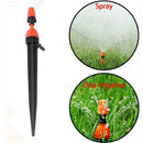 Adjustable Emitter Dripper Micro Drip Irrigation Sprinklers System New M6Y7