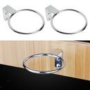 2x Hair Dryer Holder Storage Organizer Shelf for Bathroom Salon Home Maekup