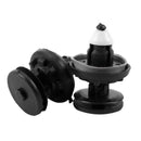 15 Clip Plastic Black Fender Hitch Carpet Clips for Ford Y1D4