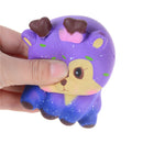 Cartooon Deer PU Star Fawn Slow Rising Jumbo Squeeze Stress Stretch Kids ToyJ!E