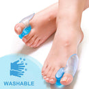 1 Pair Silicone Gel Bunion Toe Corrector Orthotics Straightener Separator PaS Hn