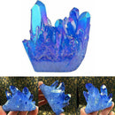 Natural Blue Cluster Crystal Gem Stone Healing Mineral Specimen Reiki 1Pc