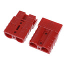 2x 50A 600V car battery quick connect disconnect power`wire cable connector plug