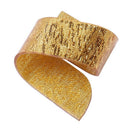 12Pcs Golden Napkin Rings Beauty Special Irregular Plastic Napkin Holder Fo P3W5