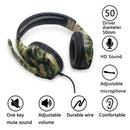 Over Ear Headphones Headset with Surround Sound Noise Canceling Microphone