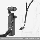 Adjustable Lanyard Neck Wrist Strap Belt Camera Accs for Insta360 One X Fim Palm