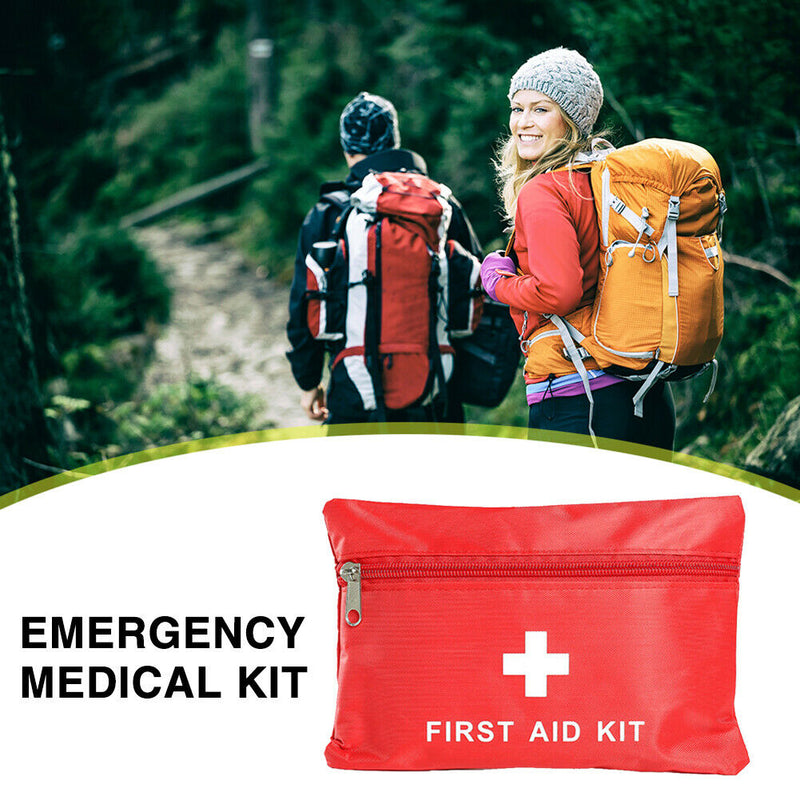First Aid Kit Bag Portable Outdoor Camping Survival Emergency Medical Pouch