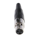 Mini 3 Pin XLR Female Cable