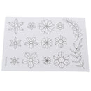 Flower Pattern Quilling Paper Template Mould Tools DIY Scrapbooking Papercrafts