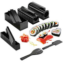 10PC DIY Sushi Making Kit Rice Roller Mold Set For Beginners Kitchen Kit T6U8