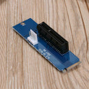 M.2 NGFF SSD to PCI-E 4X Converter Adapter Card with Power Cable(Blue)