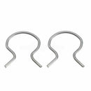 6 Door Window Metal Clip Crank Retainer Roll Up Winder Handle Retaining Clip