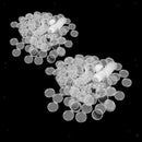200x Plastic Clear Coin Capsules Dustproof