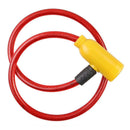 Metal Bicycle Lock Universal MTB Road Bike Anti Theft Security Lock (Red)