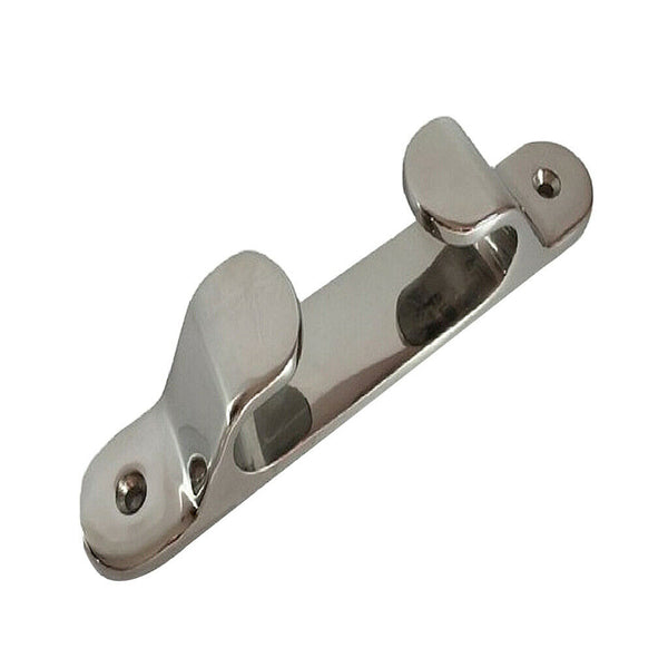 Marine Straight Bow Chock Cleat Line Chock 316 Stainless for Boat 8" Length