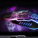4000DPI LED Optical USB Wired Gaming Mouse 6 Buttons Gamer Laptop Compute WVG