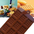 12 Even DIY Chocolate Chip Mold For Waffle Mold Maker Tool Baking Pan Puddi E5X3