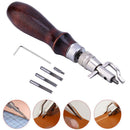 Punch Carving AU Sewing Tool Hand Craft Working Stitching Saddle Leather Groover