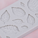 Rose leaves silicone soap mold kitchen accessories cake mold cookies caketoolHP