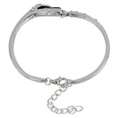 Woman Crystal bracelet lake blue T3M9