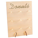 Wooden Donut Wall Candy Stand Table Holder Home Party Decor Wedding SupplyT AS3C