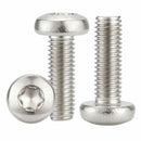 60pcs M6 Stainless Steel 304 Pan Head Round Head Hexagonal Screw Combinati DVS