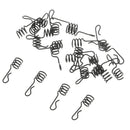 25pcs Hook Pin Spring Fixed Lock Fishing Hook for Soft Lure Bait Worm