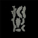 DIY Branch Bat Design Metal Cutting Die For Scrapbooking Album Paper Cards FT