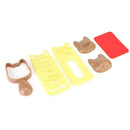 5pcs/Set Cute Dog Sushi Nori Rice Ball Molds DIY Bento Food Press Maker Mould
