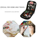 Portable Travel Small Home Sewing Kit Case Needle Thread Tape Set Mini Q1S6 O9F6