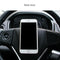 Universal 6 x 6 Cm Auto Car Steering Wheel Mobile Phone Holder Intelligent  I6H1