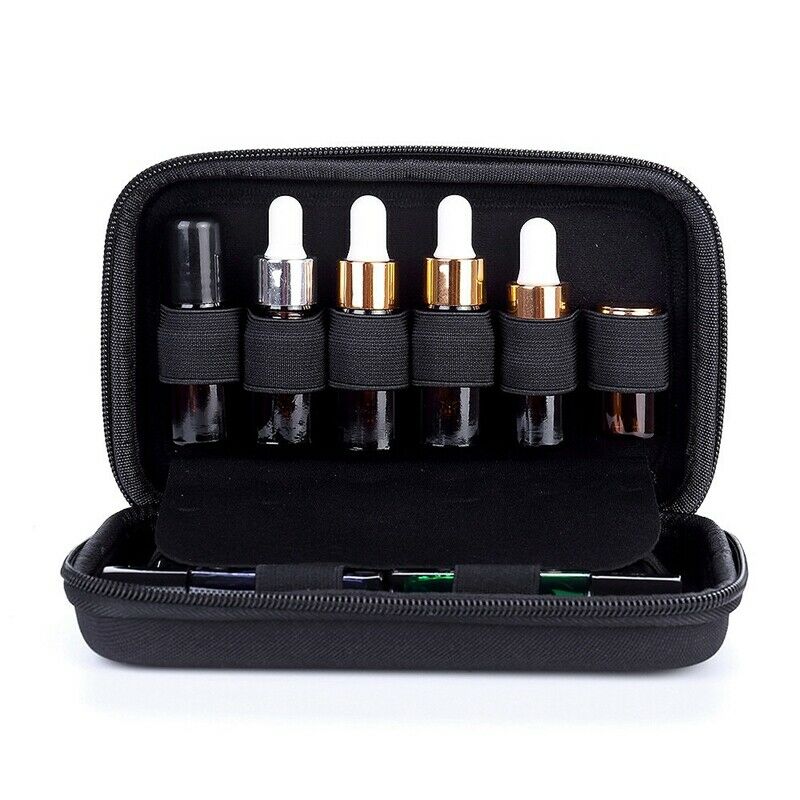 16 Bottles Essential Oil Case Perfume Oil Essential Oil Storage Box Travel  F2W1