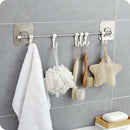 Kitchen Gabgets Cupboard 6 Hook Home Organizer Storage Rack Pantry Chest To