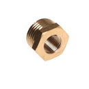 1x 3/8" BSPT Male*1/8" Female NPT Adapter Brass Pipe Fitting Reducing Bushing FT