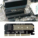 M.2 NVMe SSD NGFF to PCIE 3.0 X16 Adapter M Key Interface SPEED FULL A4Y9 C A2M9