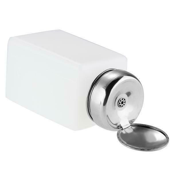 Professional Refillable Push Down Liquid Pumping Bottle Dispenser, Empty Nail