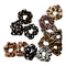 13-Pack Leopard Velvet  Scrunchies Animal Print Hair Tie Accessories
