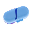 Pill box medicine vitamin tablet holder organizer container case storage 2 gr BX