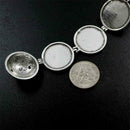 Expanding Magical Photo Memory Locket for 5 Photo Angel Wing Necklace