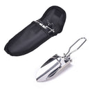 1PCS Stainless Steel Portable Mini Folding Shovel For Camping OutdoorsTools  Sn